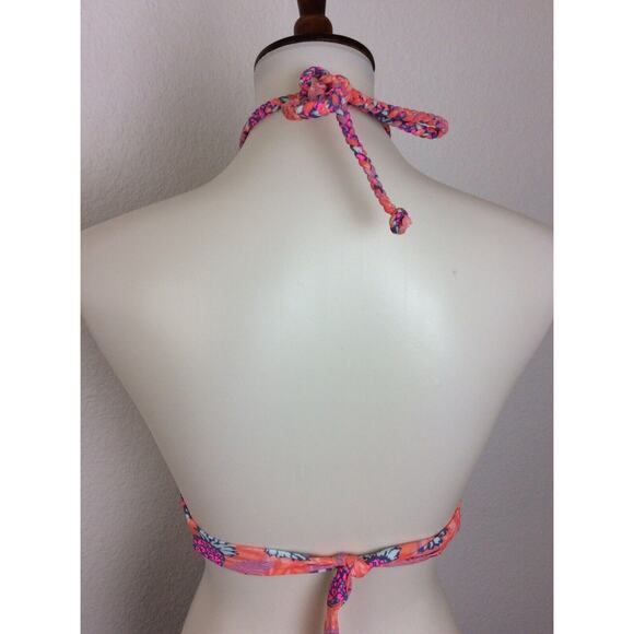 American Eagle Outfitters Swim Bikini Top Floral Padded Swimwear - Picture 5 of 6